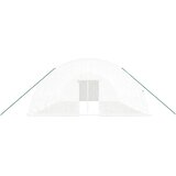  Staklenik s čeličnim okvirom bijeli 60 m² 10 x 6 x 2,85 m | shoptok.hr