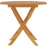  Sklopivi vrtni stol 85 x 85 x 76 cm od masivne tikovine | Eponuda.com