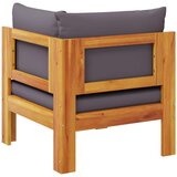  Kutna vrtna sofa s jastucima od masivnog drva bagrema | shoptok.hr