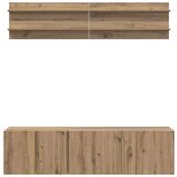 vidaXL TV Jedinice Zidne 6 pcs hrast artisan Konstruirano drvo | shoptok.hr