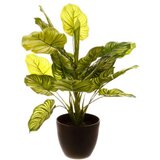 Atmosphera UMJETNO CVIJEĆE U TEGLI REAL TOUCH 45CM POLIESTER/POLIETILEN ZELENO | shoptok.hr