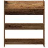  Zidni ormarić za cipele staro drvo 80x18x90cm konstruirano drvo | shoptok.hr