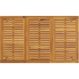  Vanjski stol Prirodna i crna 150 x 90 x 75 cm | shoptok.hr