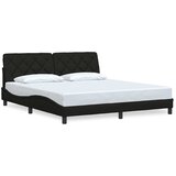  Okvir kreveta bez madraca crni 180x200 cm od tkanine | shoptok.hr