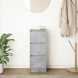  Komoda siva boja betona 29,5x34x76 cm od konstruiranog drva | shoptok.hr