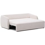 Kave Home Kremno bela raztegljiva sedežna garnitura iz šenilje 225 cm Laira – | Shoptok.si