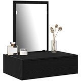 vidaXL črna hrast inženirski les 60 x 40 x 70 cm shranjevanje | Shoptok.si