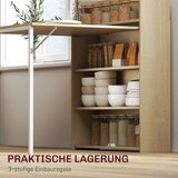  Sklopivi blagovaonski stol s policom industrijski dizajn štedi prostor za male prostorije 78 5 x 91 x 93 cm hrast | shoptok.hr