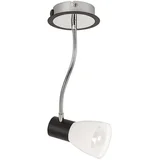 ati zidna lampa E14 max15W crna/hrom