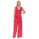 Compania Fantastica Hlače COMPAÑIA FANTÁSTICA Trousers 11303 - Fuchsia Rožnata Cene