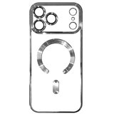  Silikonska futrola Magsafe Iphone 18 Pro Max SILVER Cene