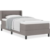  Krevet s podnicom s madracem taupe 80x200 cm tkanina | shoptok.hr