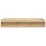 vidaXL Posteljni okvir sonoma hrast 140x200 cm | Shoptok.si