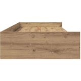  Postelja z dodatnim prostorom za shranjevanje Umetni hrast, (5000069951) | Shoptok.si