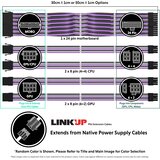 LINKUP 30 cm psu razširitveni kabel - komplet z vodili odprta embalaža | Shoptok.si