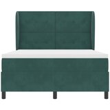  Krevet s opruga kutije Tamnozelena 200 x 160 cm Baršun | shoptok.hr