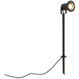 QAZQA Konica s črno konico, 40 cm, vključno s kablom in vtičem IP44 - Basic | Shoptok.si