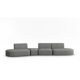 Milo Casa Siva sofa od šenila s lijevim kutom 428 cm Paolo – Cijene