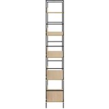 Police za knjige 5 razina boja hrasta 60x27 6x158 5 cm iverica | shoptok.hr