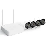 K4W-3TC video surveillance kit Wired & Wireless 4 channels
