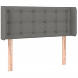  LED uzglavlje tamnosivo 103x16x78/88 cm od tkanine | shoptok.hr