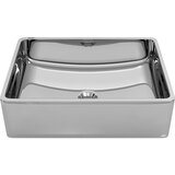 Maison Chic Umivalnik - Kopalna umivalnik - Lavabo keramičen 41x30x12 cm srebrn, (21684813) Cene