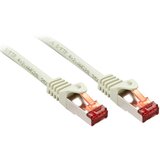 Lindy 47347 RJ45 omrežni kabel\, Patch kabel CAT 6 S/FTP 7.50 m siva 1 kos, (20419694) | Shoptok.si