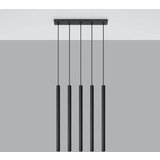  Obesna svetilka PASTELO 5 črna, (21347926) | Shoptok.si