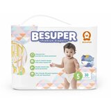 BeSuper_Premium BeSuper Premium Pelene 5 (XL, 12+ kg) 30 kom Cene