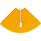  Ležeča polica s polico 4 pcs Gorčična rumena 15 x 15 x 2 cm, (5000307385) | Shoptok.si