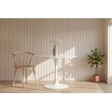 Venture Home Hamden okrugli blagovaonski stol ⌀110 cm, bijeli | shoptok.hr