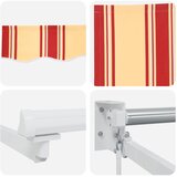  Povlačivi tende Žuta, narančasta i bijela 4 x 2 m | shoptok.hr
