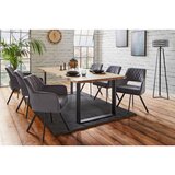 James Wood Jedilna Miza Wood, Hrast, Masivno, 220x100 | Shoptok.si