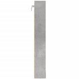  Vitrina siva boja betona 100x8,5x58 cm konstruirano drvo | shoptok.hr