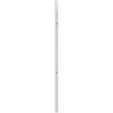 vidaXL Kovinsko vzglavje belo 100 cm | Shoptok.si