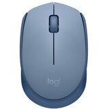 Logitech M171 brezžična modro siva optična miška | Shoptok.si