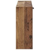  Ormar za cipele na zidu HOORN 71 x 17 x 43 cm Konstruirano drvo - Staro drvo | shoptok.hr