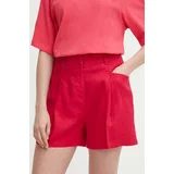 United Colors Of Benetton Lanene kratke hlače roza barva