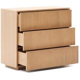 Kave Home Komoda v hrastovem dekorju v naravni barvi 90x79x50 cm Helvine – | Shoptok.si