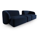 Milo Casa Modra žametna sedežna garnitura 246 cm Paolo – | Shoptok.si