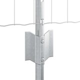  Set ograde za vrt Set od 2 Pocinčani čelik 10 x 0.6 m Izdržljivo | shoptok.hr