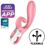 Satisfyer Rabbit vibrator Hug Me roza | Shoptok.si