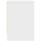  Noćni ormarići 2 kom s ladicama bijeli 39x28x41 cm | shoptok.hr