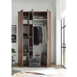 MID.YOU omara s klasičnimi vrati, barve akacije, barve skrilavca | Shoptok.si