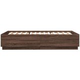  Okvir za krevet smeđi hrast 150 x 200 cm konstruirano drvo | shoptok.hr