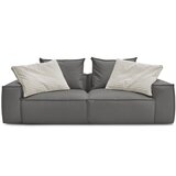 Bobochic Paris Siva sofa od imitacije kože 260 cm Boheme – | shoptok.hr