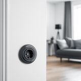  Kliklap - Retro kućna utičnica sa okvirom SCHUKO 230V/16A, antracit | Eponuda.com