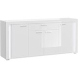 MID.YOU Komoda Skylight, Bela, Visoki Sijaj | Shoptok.si
