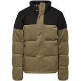 Jack Wolfskin Zimska jakna 'NATURE' kaki / črna | Shoptok.si