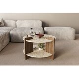 Skye_Decor Skye Decor Klub sto Oalla Travertine, Walnut Cene